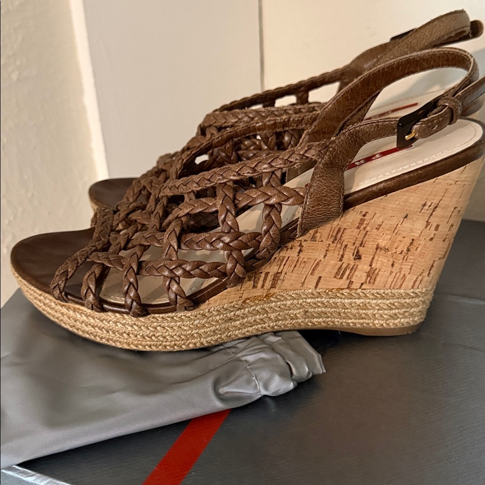 PRADA Wedges. - Picture 3 of 4